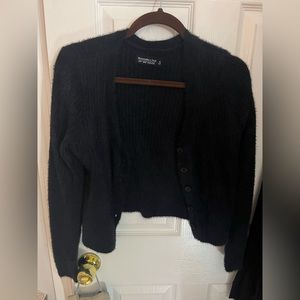 Abercrombie Soft AF eyelash cardigan